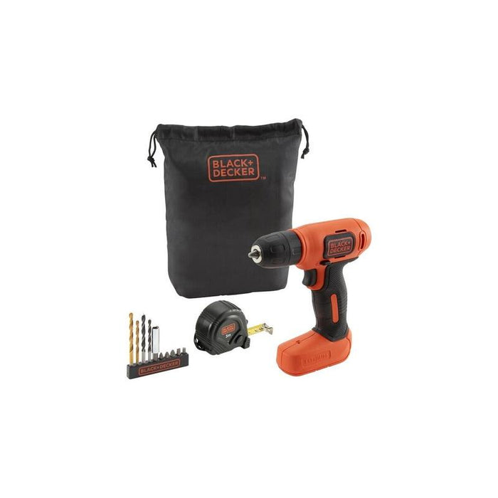 Black+Decker Bdcd8gpa, Taladro/Destornillador Naranja/Negro