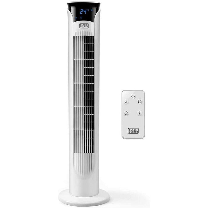 Black+Decker Bxeft48e - Digitaler Oszillierender Turmventilator