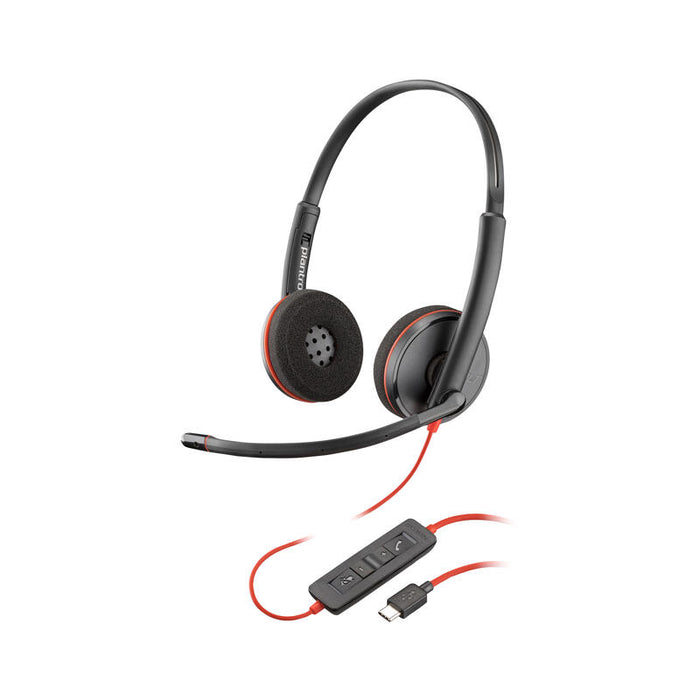Blackwire C3220 Stereo Usb-C  Headset +Carry Case