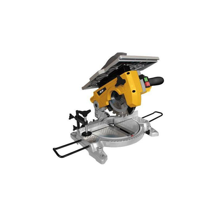 Blim Sierra Ingletadora Doble Corte 1200w 210mm - Velocidad +/- 4500rpm - Hoja De 24 Dientes - Varios Accesorios