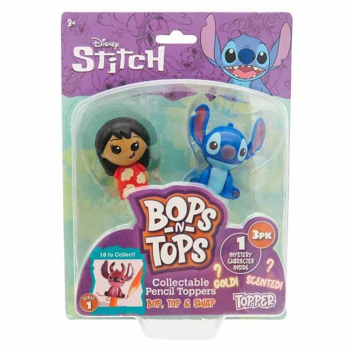 Blister 3 Toppers 3d Stitch Disney