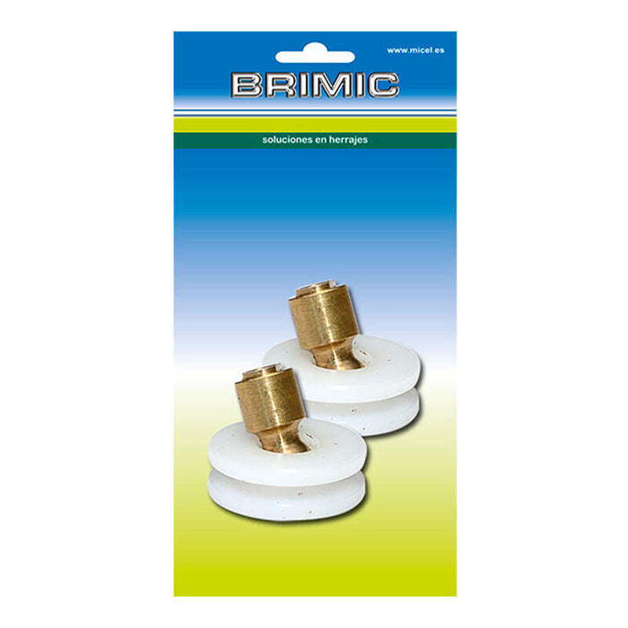 Blister Con 2 Rodamientos Para Mampara Articulado Rd3 Ø26x9mm Blister 91799 Edm