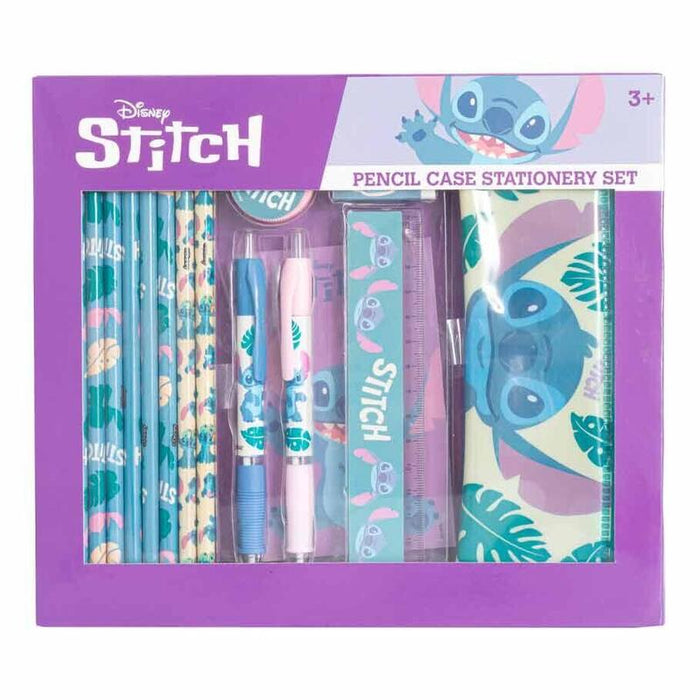 Blister Papeleria Stitch Disney 14pzs