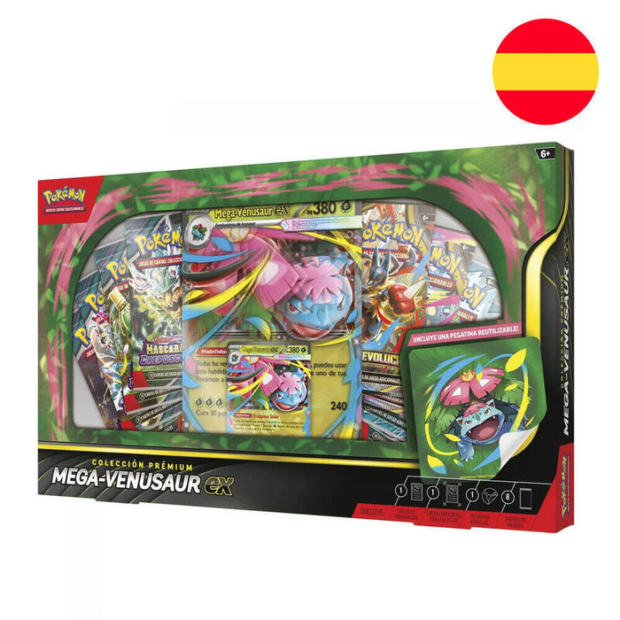 Blister Premium Cartas Mega-Venusaur Pokemon Español