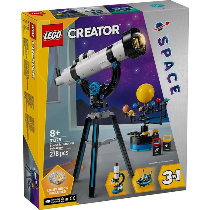 Bloques Creator 31378 Teleskop Para Odkrywania Kosmosu