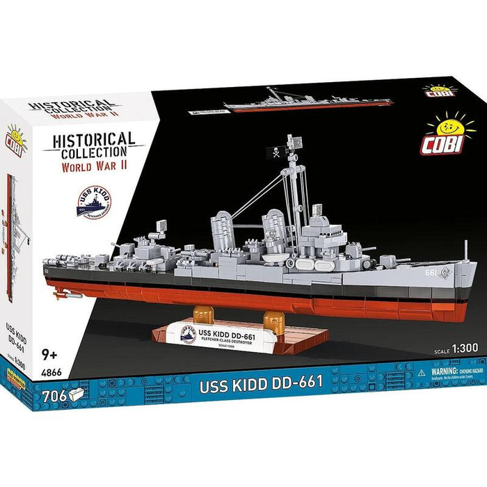 Bloques Uss Kidd Dd-661