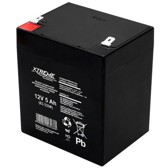 Blow Gel Battery 12v    5ah Xtreme101x90x70