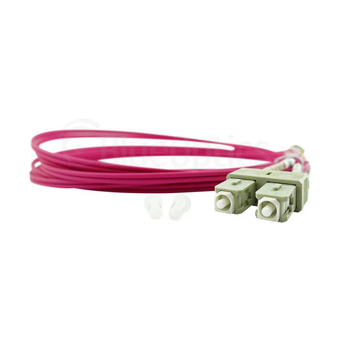 Blueoptics Sfp3132fu3mk Cable De Fibra Optica 3 M Lc Sc Om4 Rojo