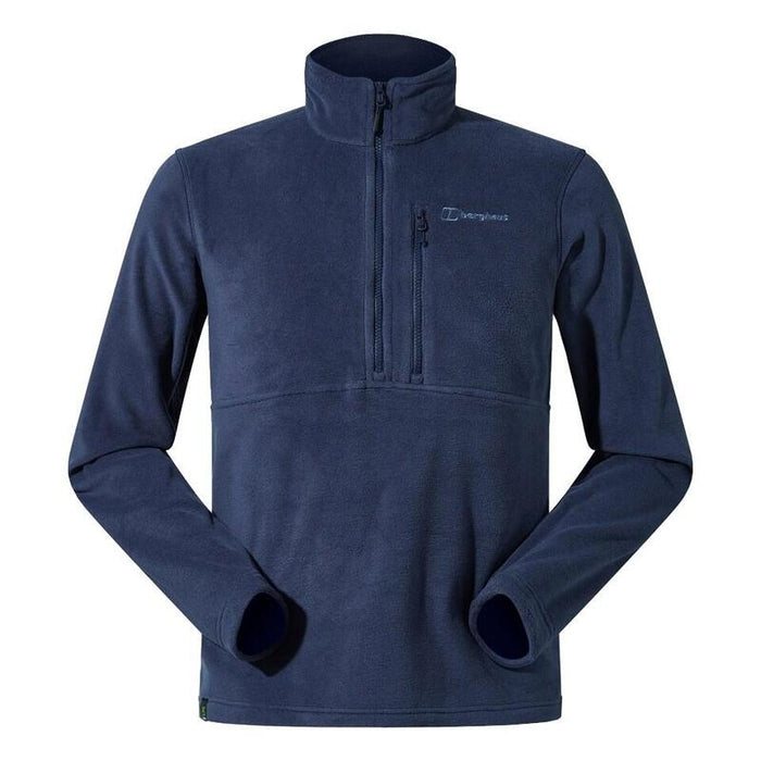 Berghaus Prism Half Zip Polartec® Fleece - Sudadera Polar Para Hombre, Talla L (Azul)