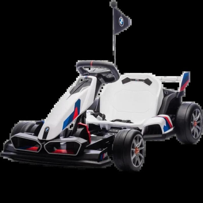Bmw Go Kart 24v Blanco -  Coche Eléctrico Para Niños