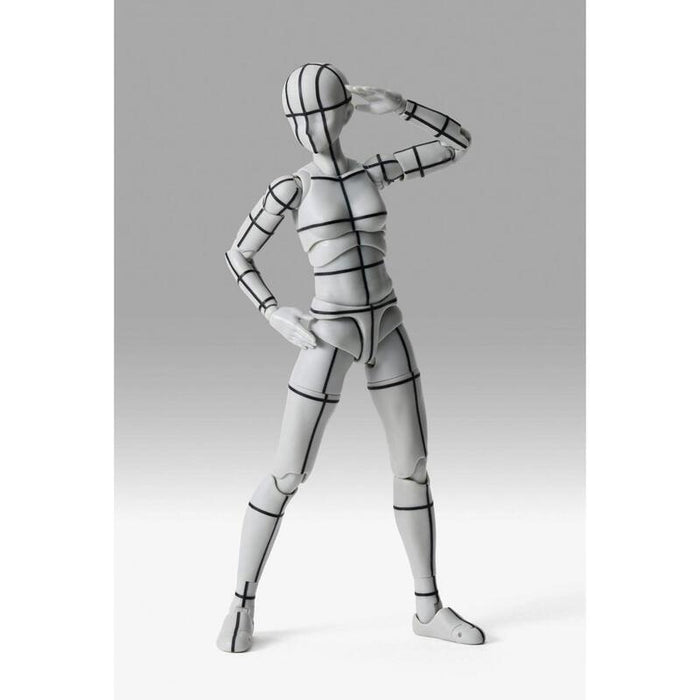 Body Chan Sports Edition Wire Frame (Gray Color Ver.) Fig. 13 5 Cm Body Kun Body Chan