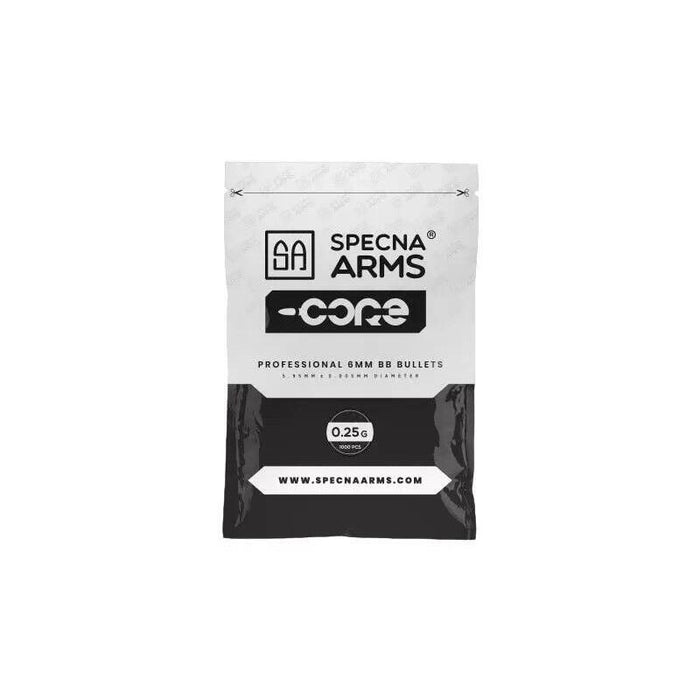 Bolas Specna Arms Core De 0,25 G - 1000 Unidades. (Spe-16-021004)