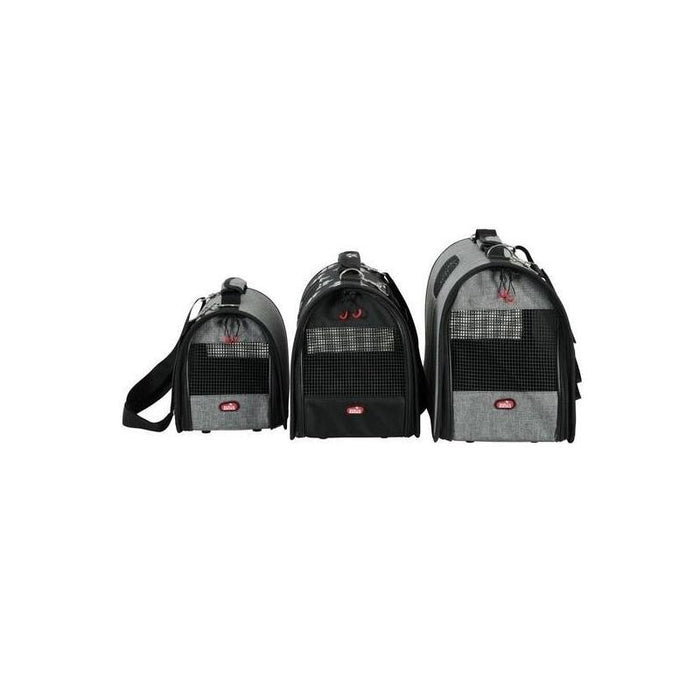 Bolsa De Transporte Zolux, Par De Modelos Perro Y Cat Nomad, Gris, 43,5 X 25 X 28,5 Cm.