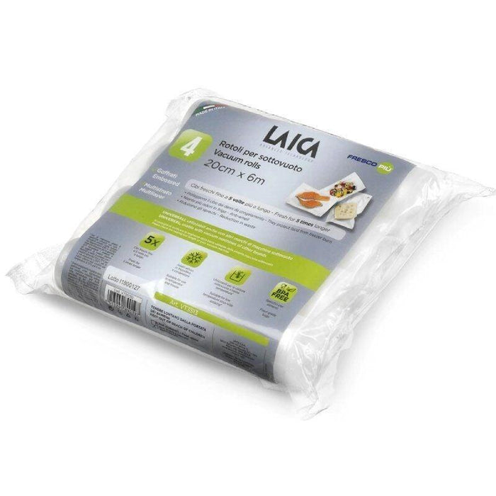 Bolsa Para Envasar Al Vacío Laica Vt3513 20 X 600cm 4 Rollos