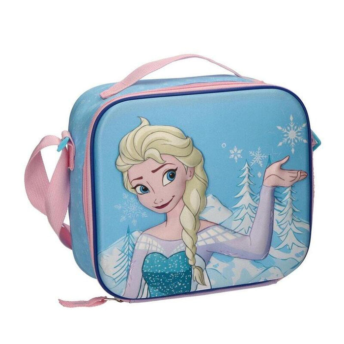 Bolsa Portameriendas 3d Elsa Frozen Disney