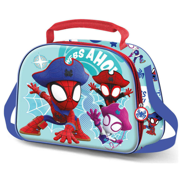 Bolsa Portameriendas 3d Pirates Spidey Marvel