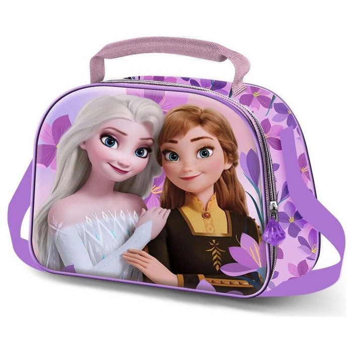 Bolsa Portameriendas 3d Violet Frozen Disney