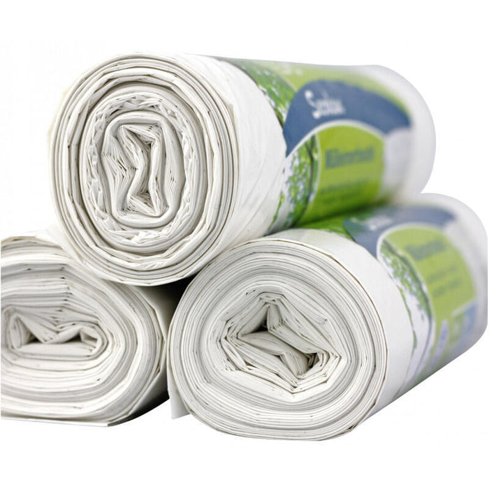 Bolsas De Basura Secolan 20 L Extra Fuerte Blanco 25 Bolsas