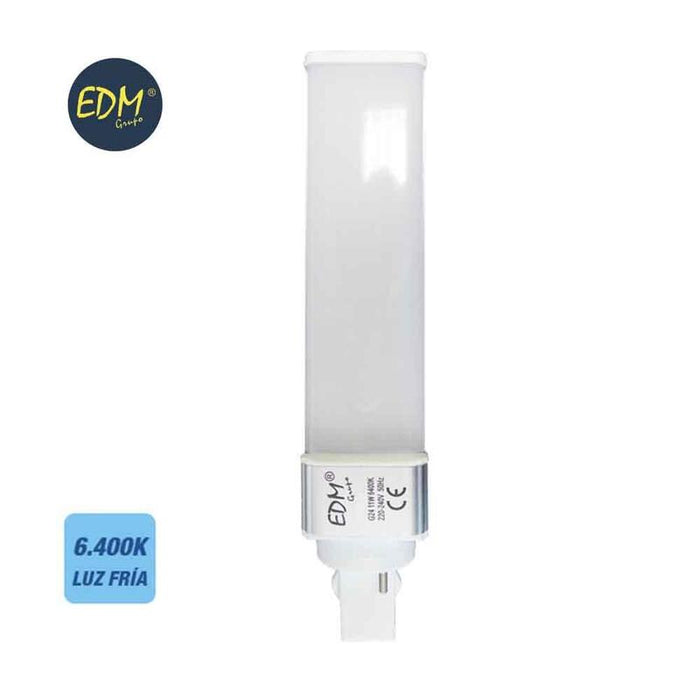Bombilla Led G24 11w 1100 Lm 6400k Luz Fria Edm