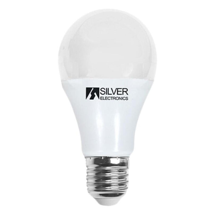 Bombilla Led Regulable Decorativa Silver Electronics Estandar 8w=70w -  E27 -  5000k -  670 Lm -  Luz Blanca -  A+