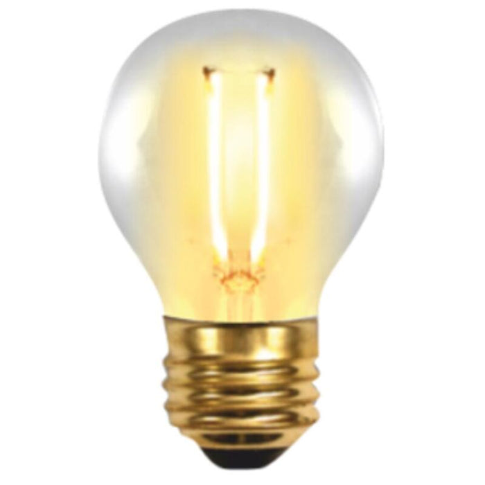 Bombilla Led Silver Electronic Filamento Edison Esferica 2w=25w -  E27 -  2.200k -  320 -  150 Lm -  Luz Extra Calida -  A+