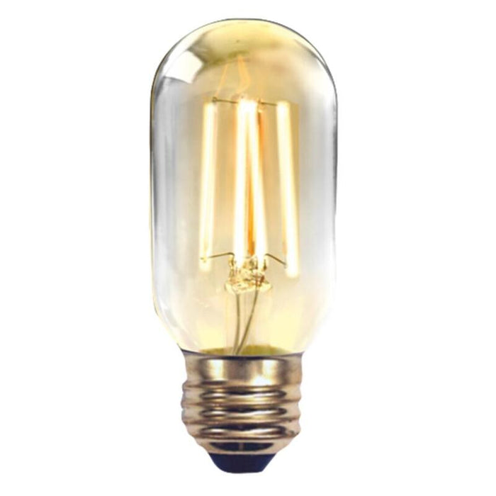 Bombilla Led Silver Electronic Filamento Edison Tubo 2w=20w -  E27 -  2.200k -  320 -  220 Lm -  Luz Extra Calida -  A++