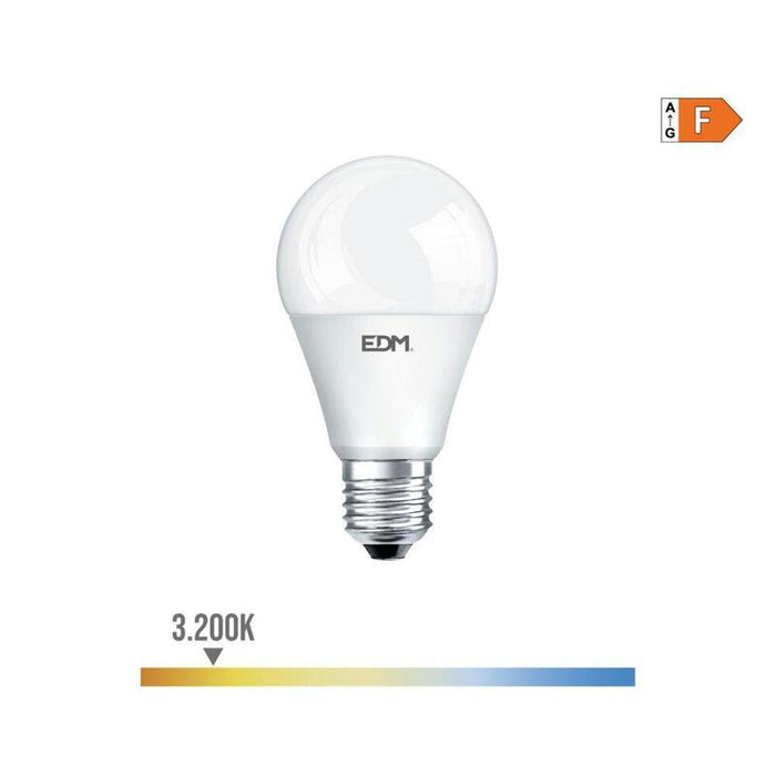 Bombilla Standard Led E27 10 W 932 Lm 3200 K Luz Calida Ø6 X 10,8 Cm