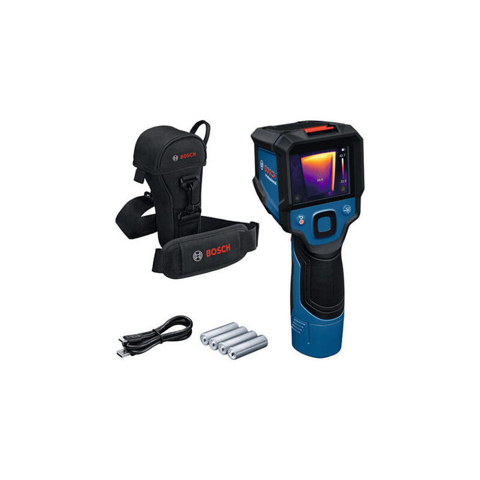 Bosch Professional Cámara Termográfica Inalámbrica Gtc 12v-450-13 Professional, Detector Térmico Azul/Negro, Sin Batería Ni Cargador, En Bolsa De Herramientas 0601083901
