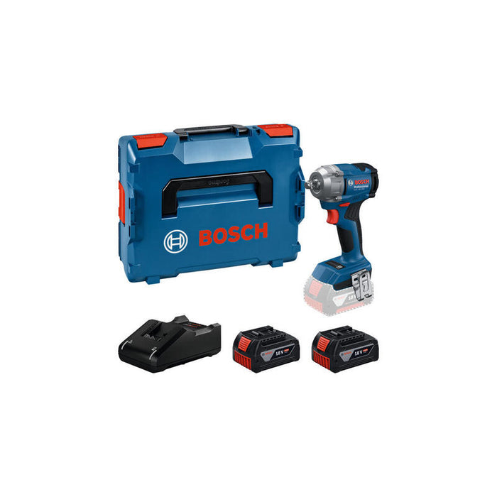 Bosch Professional Gds 18v-350, 06019m5000, Tornillo De Percusión Azul