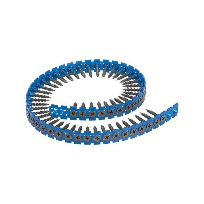 Bosch Professional Tornillos Para Paneles De Yeso De Rosca Gruesa, Ø 3,9x35 Mm, Ph2 1.000 Piezas, Cinta Para Tornillos 2608000549