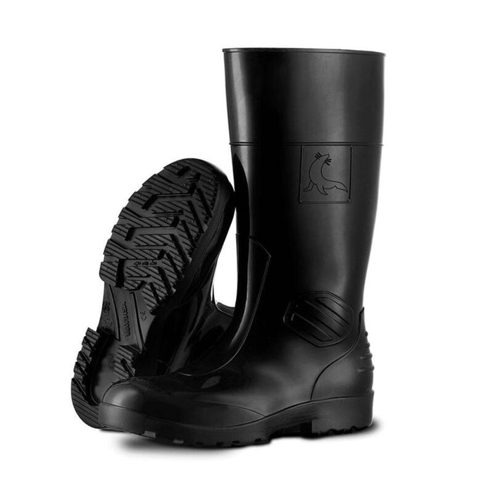 Bota Negra De Seguridad Carbón S5 Src, Talla 44