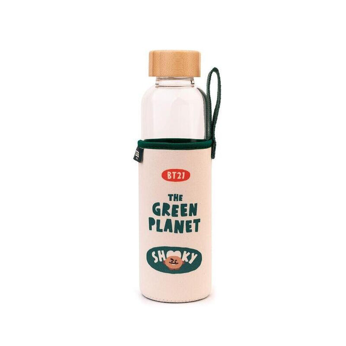 Botella Cristal Shooky Bt21
