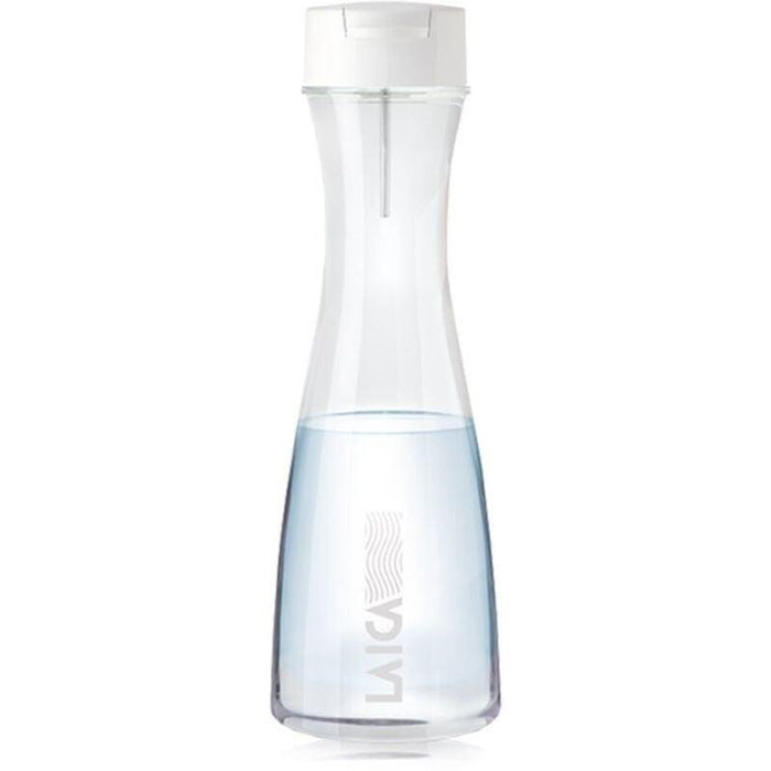 Botella Filtrante Laica Glassmart Capacidad 1.1l Blanca Incluye 2 Filtros