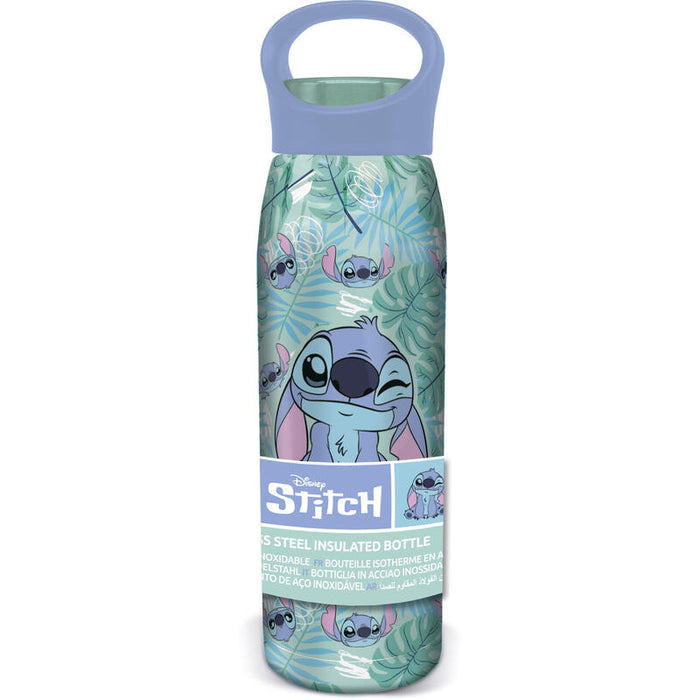 Botella Glam Termo Acero Inoxidable 665 Ml Stitch Aloha