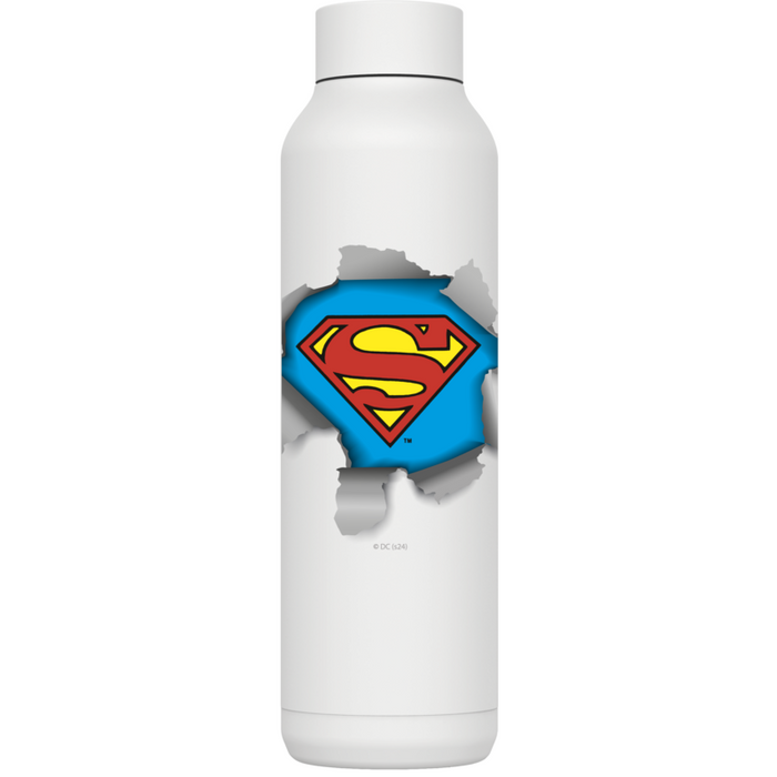 Botella Termo Inox.White 630ml Superman