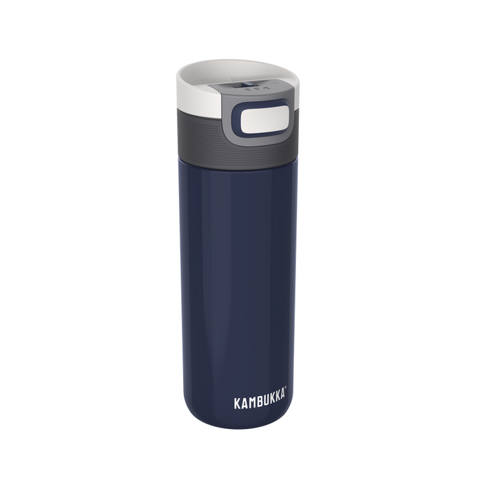 Botella Termo Kambukka Etna Grip 500ml Denim Blue Acero Inoxidable Antigoteo Antiderrame