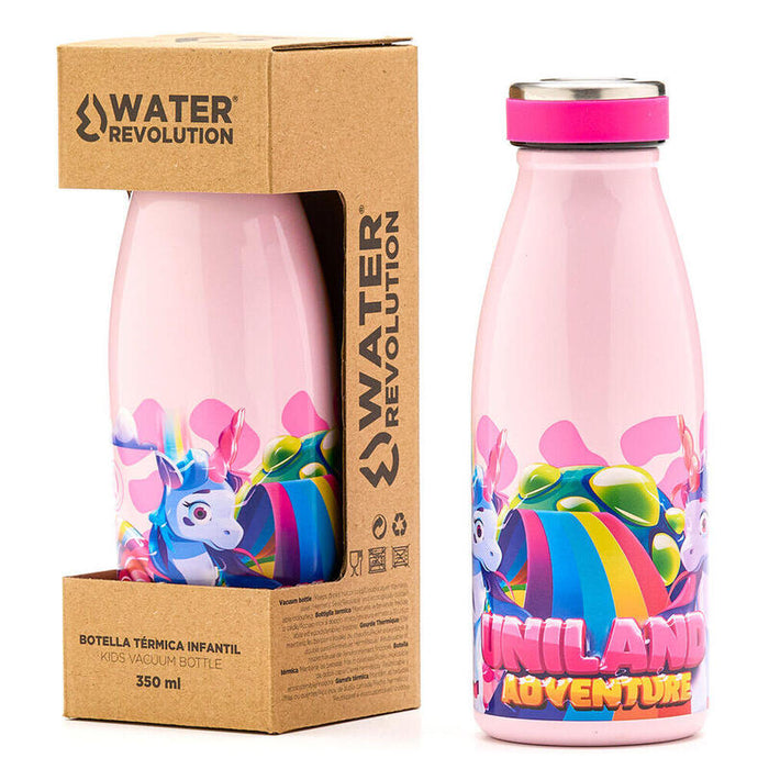 Botella Uniland Termo 400ml Water Revolution