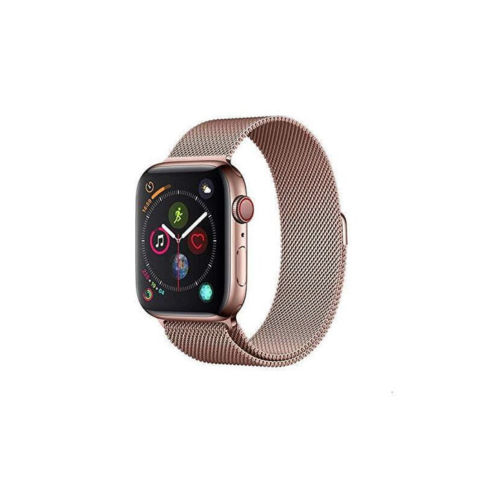 Bracelet Maille Milanaise Rosa Gold Para Apple Watch (42 / 45 / 49mm) - Devia