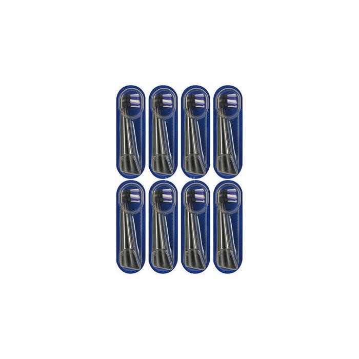 Braun Oral-B Io Radiant White 8 Piezas, Accesorio De Cepillo Negro, Para Limpieza Iluminadora 8700216774192