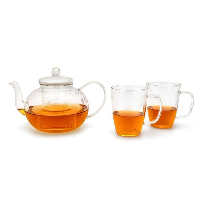 Bredemeijer Tea Set 1,0l Incl. 2 Single Walled Glasses 235004