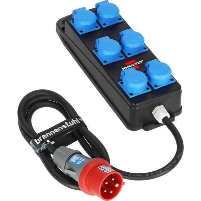 Brennenmuhl Mromverteiler Bsv P 6fach Schuko