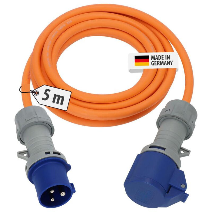 Brennenmuhl Verl-Leitung 5m Cee230v 16a Ip44 H07rn-F3g2,5