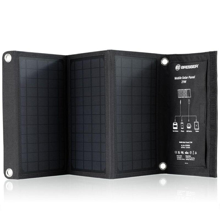 Bresser Mobile Solar Panel  21w With Usb