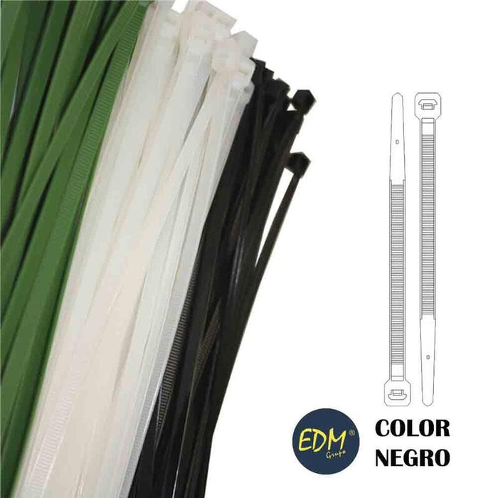 Bridas Negras 250x4,8 Mm. (Bolsa 100 Uni)