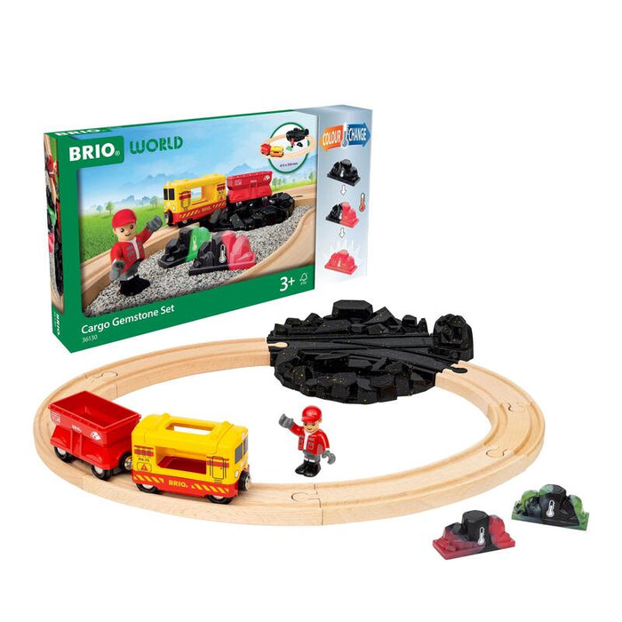 Brio World - Set De Tren De Mercancías Con Cambio De Color, Vehículo De Juguete 63613000