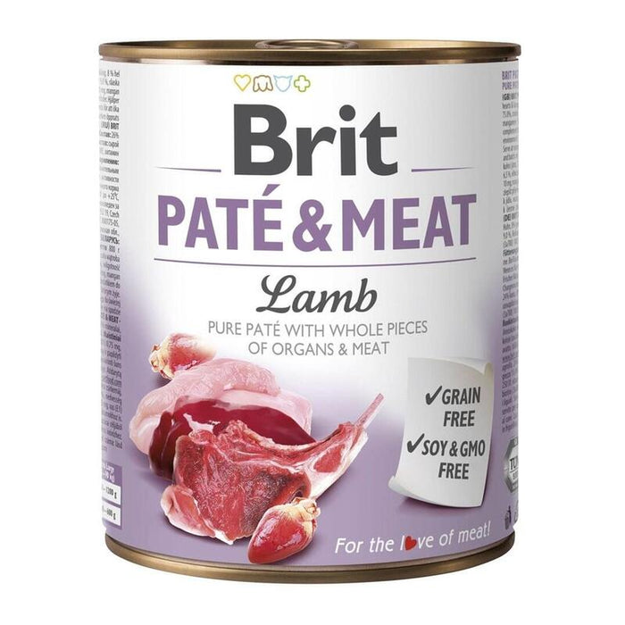 Brit Paté & Meat Con Cordero - 800g