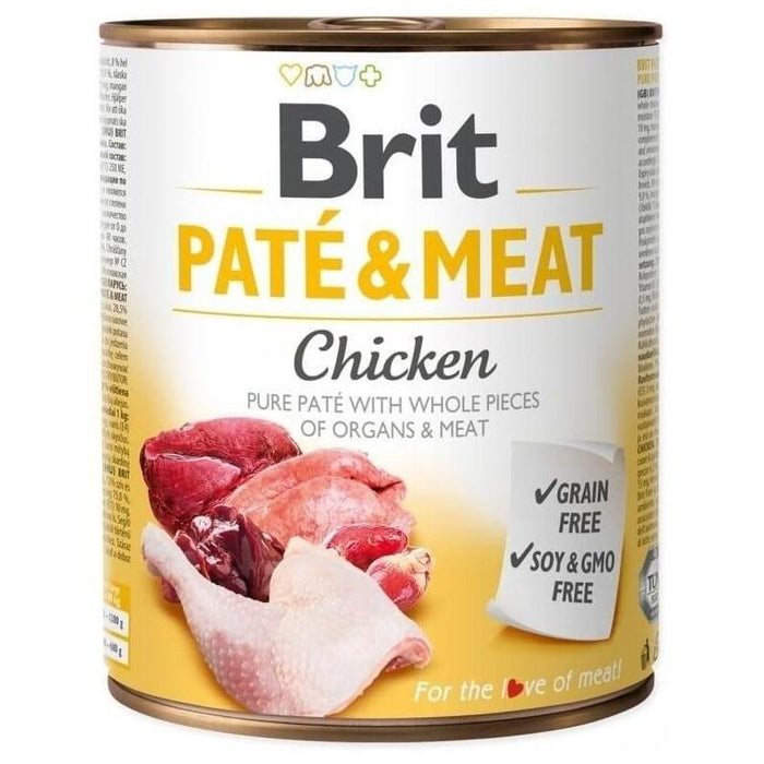 Brit Paté & Meat Con Pollo - 800g