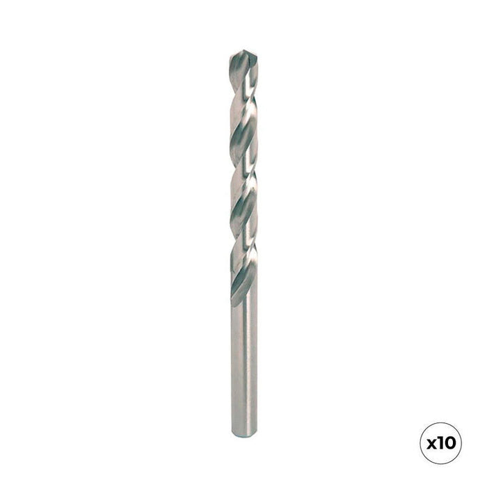 Broca Hss4341 Para Metal, Rectificada, Ø5,00 X 86,00 Mm, 10 Uds