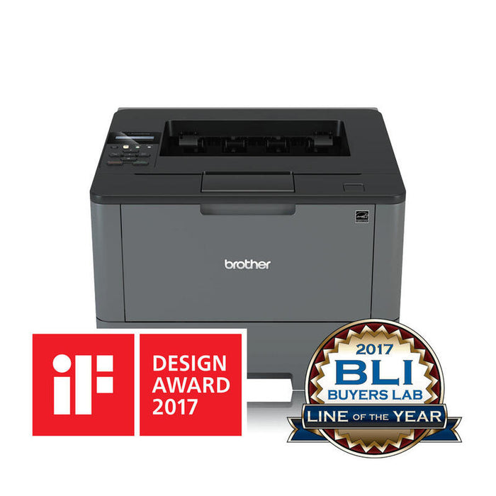 Brother Impresora Hl-L5200dw Wifi,Laser,Monocromo,2 Caras,1200x1200dpi A4,Hasta 40 Pag,Usb 2.0, Lan