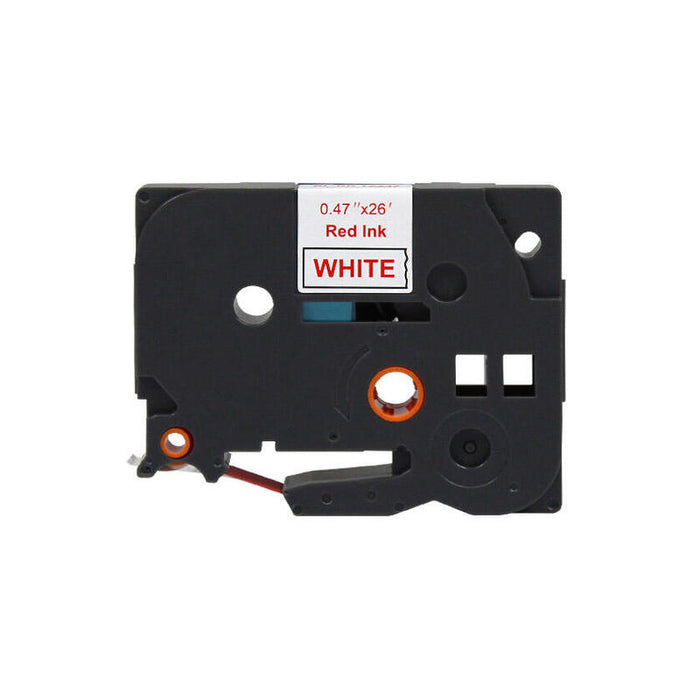 Brother Tze-232 Rojo/Blanco Cinta Rotuladora Generica Tz-232